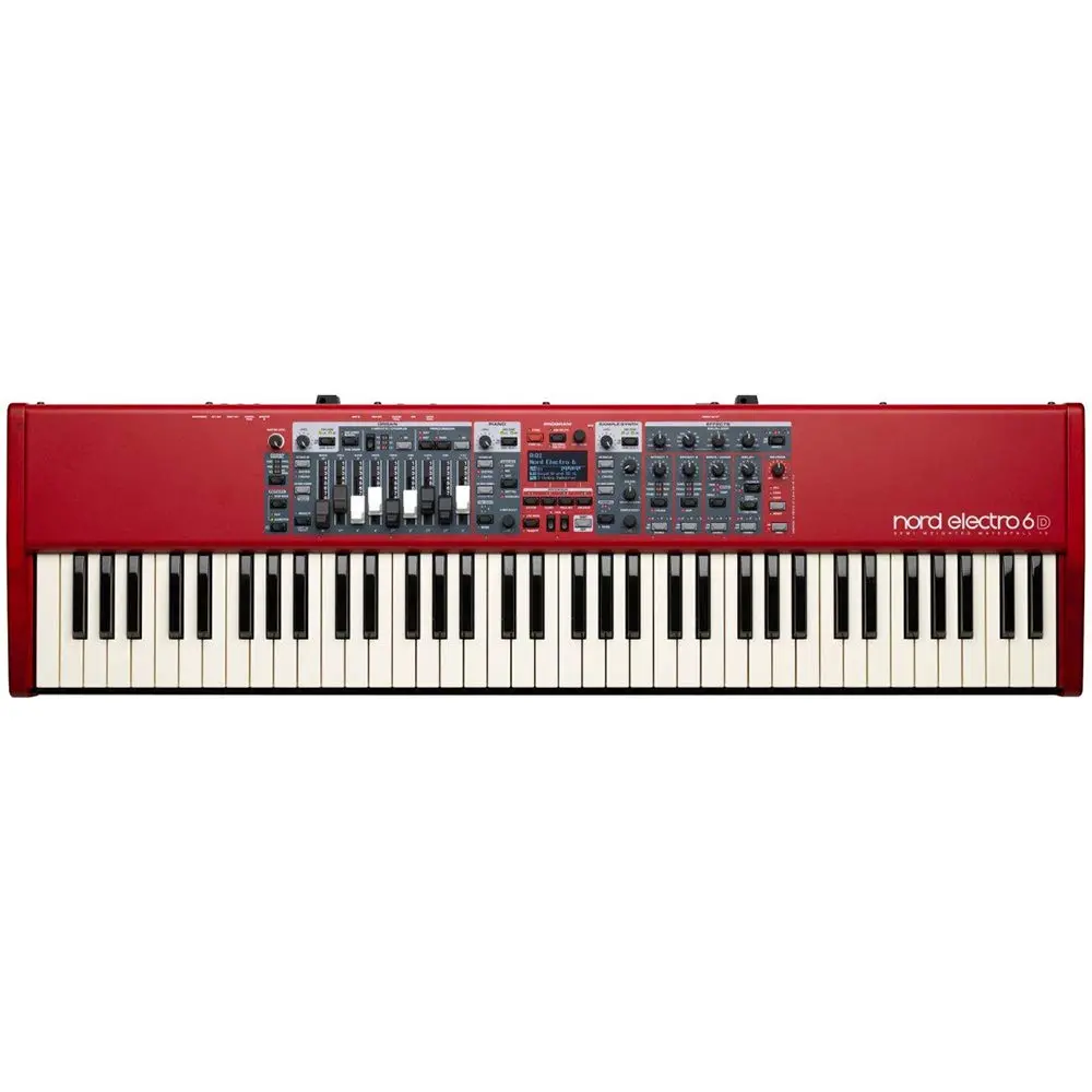 Nord Electro 6D 73 Digital Stage Piano - 73-Note Semi-Weighted Waterfall Keybed for Musical Performance