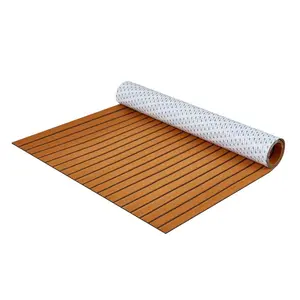 VEVOR Boat Flooring, EVA Foam Boat Decking 94.5x 45.7, Non-Slip Self-Adhesive Flooring, 29.9 sq. ft Marine Carpet for Boats, Yacht, Pontoon, Kayak Decking