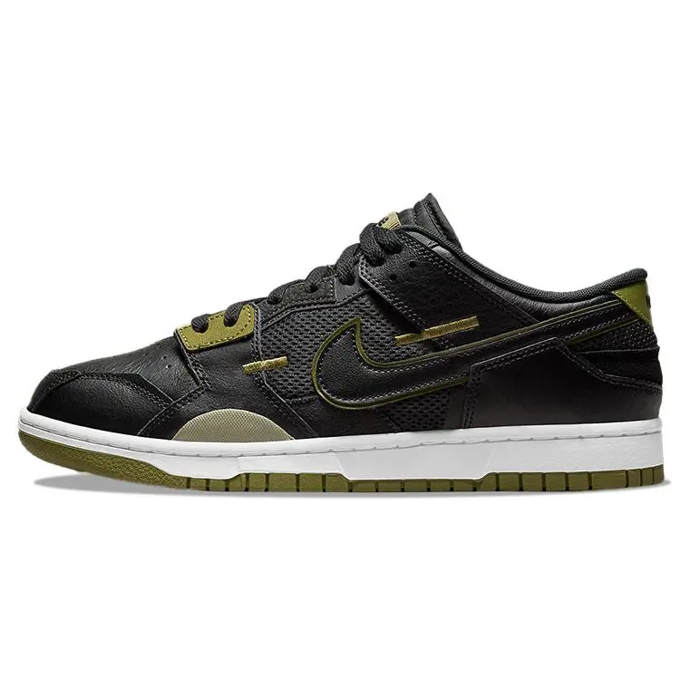 Nike Dunk Low Black Olive Skate Shoes Men's Green DM0128-001