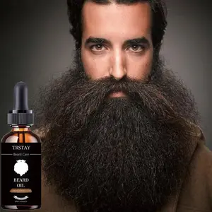 Trstay Plant-Based Beard Oil, Natural, Alcohol-Free Gentle Non-Irritating Moisturizing Formula, Full Moisture Care for Daily Grooming, Ideal Gift for Men