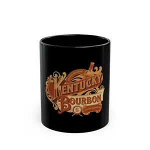 Kentucky Bourbon: Black Mug (11oz, 15oz)