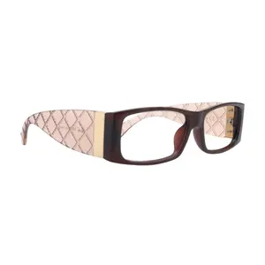 Assisi Reading Glasses, Brown, Medium Frame, High-End Readers, Bifocal,  Sun readers, Trendy Style,  NY Fifth Avenue Clear Crystal