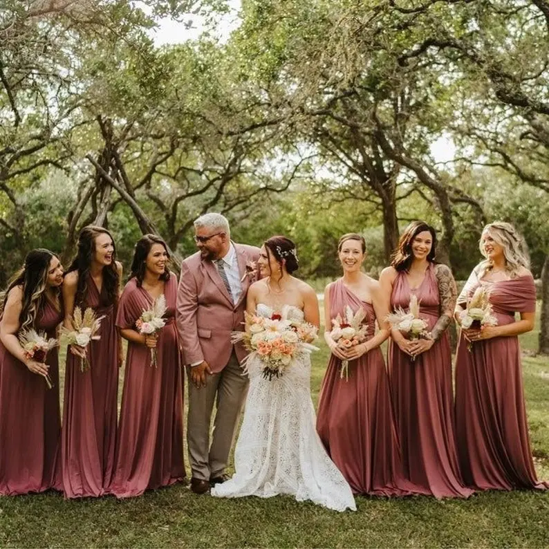 plus size rust bridesmaid dresses Plus Size Elegant Maxi Long Lace Cap Sleeve Bridesmaid Dress main image 1