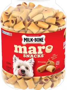 Milk-Bone Marosnacks Dog Treats, 40 Ounce – Delicious Chewy Snacks Packed with Flavor for Happy, Healthy Dogs!