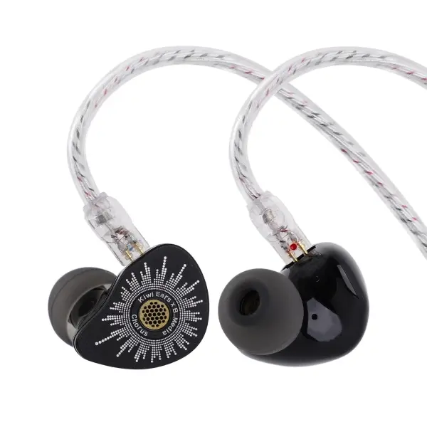 Linsoul Kiwi Ears x B_Media Chorus IEM, DLC Dynamic Driver, Wired In-Ear Monitor Earphones, HiFi Audio for Gaming & Music, USB-C/3.5mm