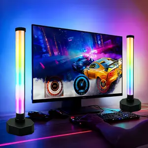 1/2 Piece LED Strip Light, RGB+ic Technology Indoor Lighting, 16 Million Color Options, Ideal for Gaming, TV, Bedroom Decor, Table Lamp Scene, Customizable Lighting