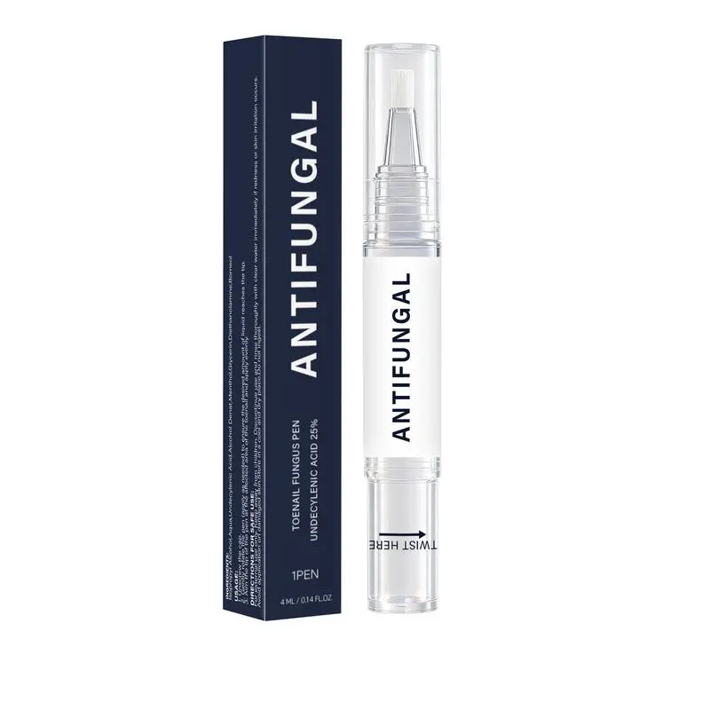 Undecylenic Acid 25% Nail Conditioner, Extra Strength Nail Care Solution, Triple Action Formula for Cleansing, Nourishing & Renewing Damaged Fingernails and Toenails