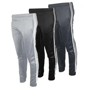 BROOKLYN VERTICAL Boys 3-Pack Tricot Jogger Sweatpants with Pockets | Soft Warm Cozy Size 6-20