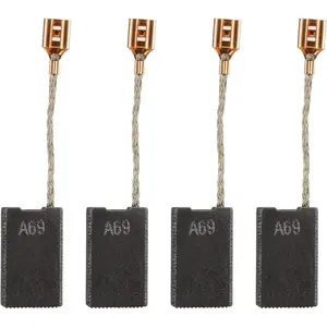 4 Pack 1617014126 Carbon Brushes Compatible with  11316EVS 11317EVS 11311EVS 11223EVS,  Carbon Brush Replacement Part.