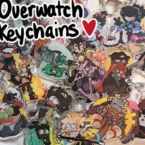 24 Styles (NOT COMBO 24) Overwatch Acrylic Keychains