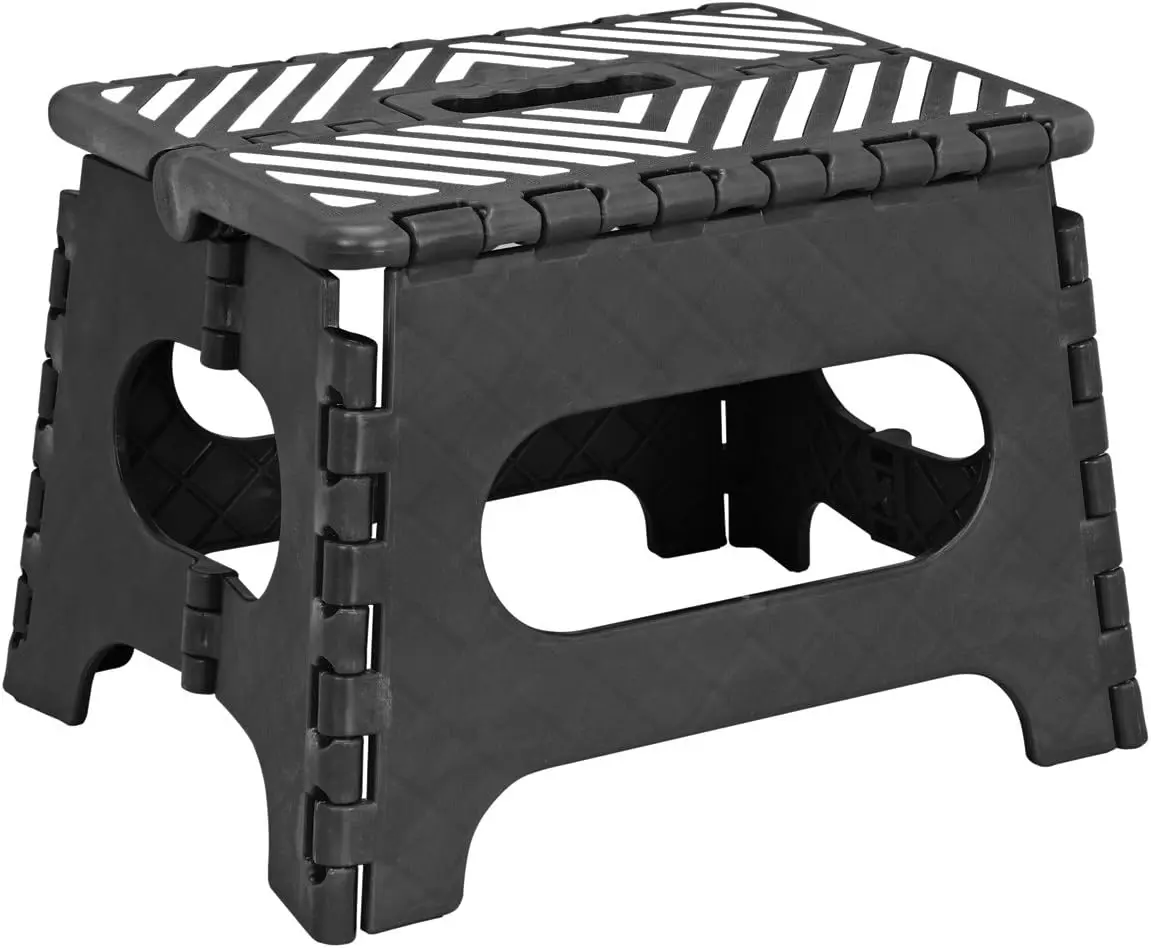 Multifunctional Folding Step Stool, Lightweight Portable Non-Slip Stool for Adult Kitchen, Bathroom Indoor Furniture, Multifunctional Stool