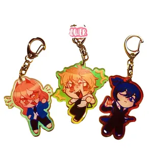 Chainsaw Man Trio Keychains!!! Cute Perfect For Bags, Keys, Or Gifts. Great For Daily Use