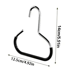 6 Counts Hat Organizer, Stainless Steel Hat Hangers for Closet, Hat Rack Hat Holder Cap Organizer for Baseball Caps Scarf Hat Portable Hook Sets for Home Closet Bedroom Skull Heart-Shaped Hand Resin Statue Decor Hanging durable