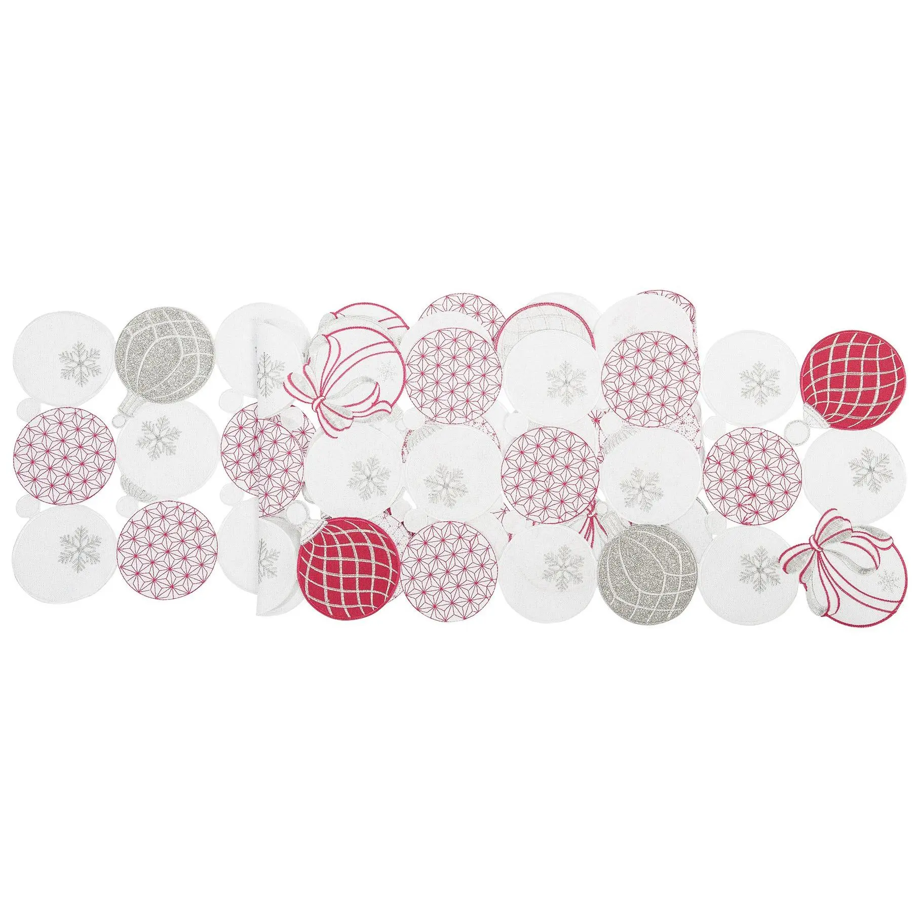 12" x 68" Ornaments Table Runner by Valerie