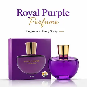 Royal Purple Women's Perfume 100ml: A long-lasting, light floral-fruity fragrance in an elegant purple bottle. A luxurious scent perfect as a birthday gift for your girlfriend or best friend.
