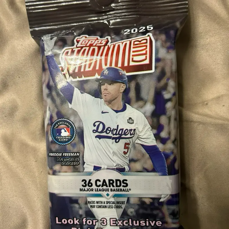 Topps Stadium Club 2025 Baseball Cards - 36 Major League Baseball Cards with Exclusive Inserts