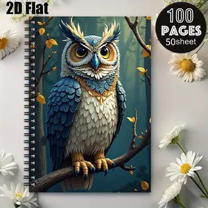 1 Spiral Coil Notebook 5.7x8.26 inch, Durable Binding, Perfect for Camping Journal, Travel Diary, Outdoor Adventure Log, Ideal Gift for Nature Lovers, Birthday, Thanksgiving, Christmas Present Journals for Writing [2D] Flat