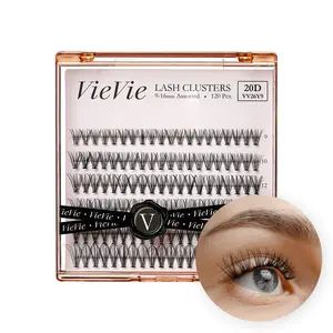 Vie Vie Natural Wispy Narrow Cluster Lashes 120pcs Vie Vie Natural Wispy Narrow Cluster Lashes 120pcs