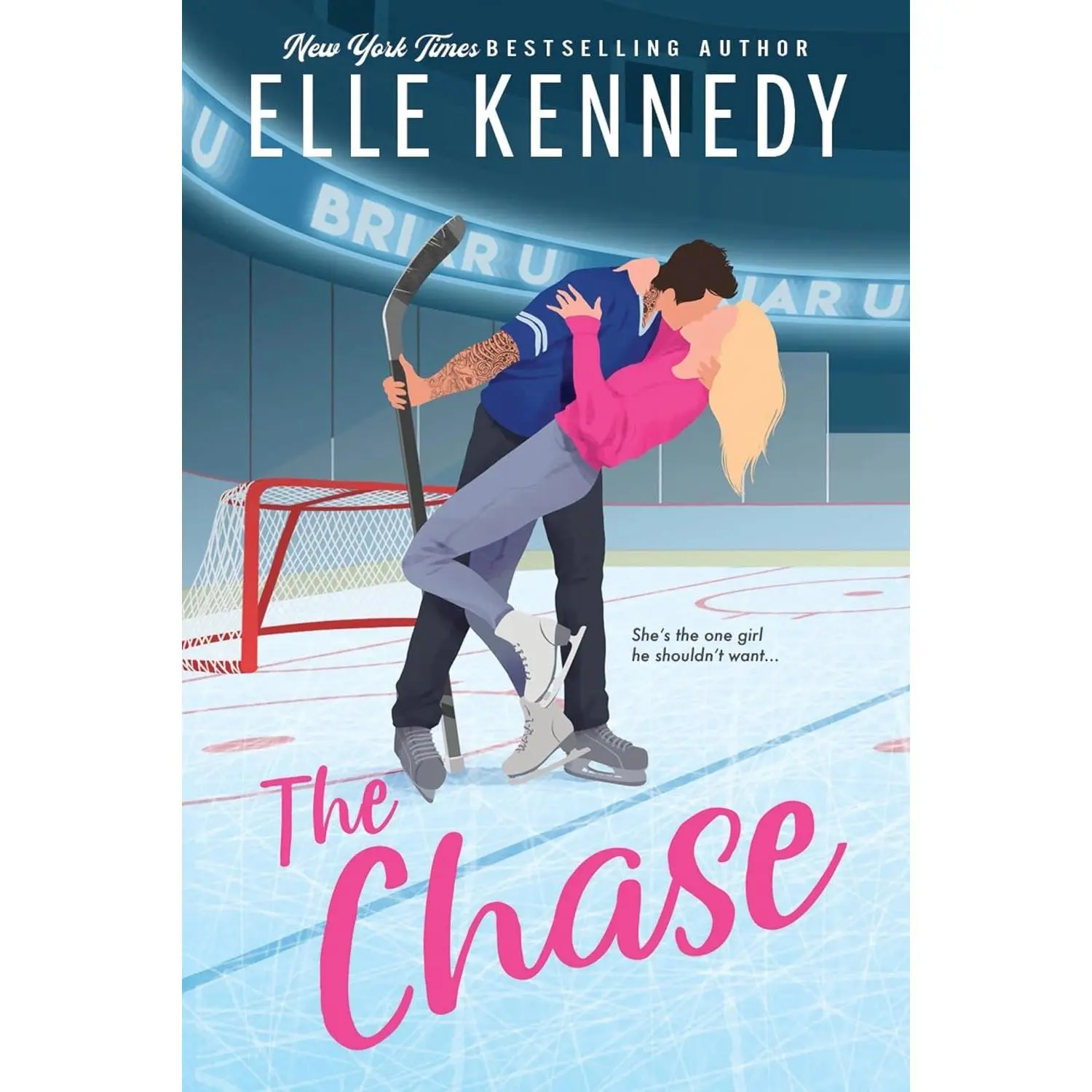 The Chase: A Grumpy Sunshine College Hockey Romance (Briar U Book 1)