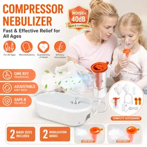 Portable Nebulizer Device, DC Motor Atomizer with Dual Speed Control, Fine Mist Output ≥0.2ml/min, Compact & Lightweight Design, Low Noise Operation, Rechargeable Handheld Personal Care Device for Home & Travel,summerwins