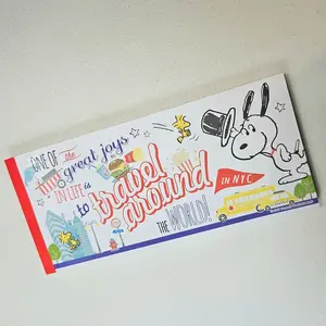 Snoopy Peanuts Memo Pad Kawaii Stationery Collectible Gifts Deadstock
