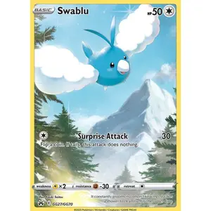 Swablu - SWSH: Crown Zenith: Galarian Gallery (CRZ:GG)
