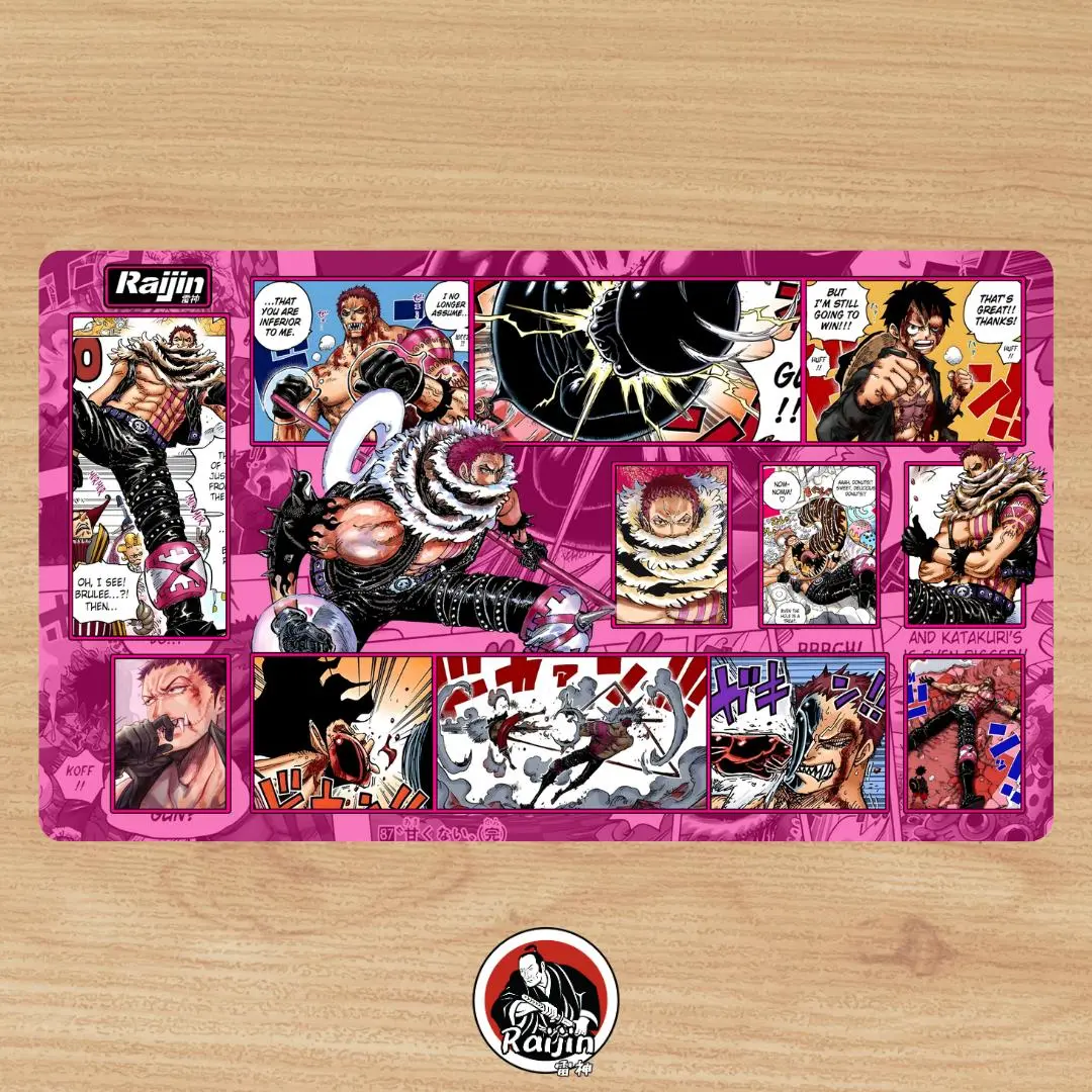 O-P TCG Katakuri Playmat, Anime Deskmat Mousepad, Sage Extra Large Extended Mouse Pad