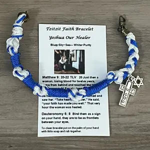 Christian Tzitzit Faith bracelets