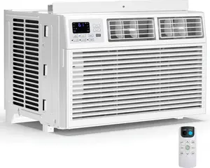 14,000 BTU Window Air Conditioner, 3-in-1 AC Unit with Dehumidifier for Large Room/Living Room Up to 700 Sq. Ft, Quiet & Energy Saving Window AC with Remote, 4 Fan Speeds, 24H Timer