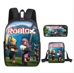 Women's 3-Piece Luggage & Bags Set - Large-Capacity Backpack, Crossbody Bag, Pencil Case