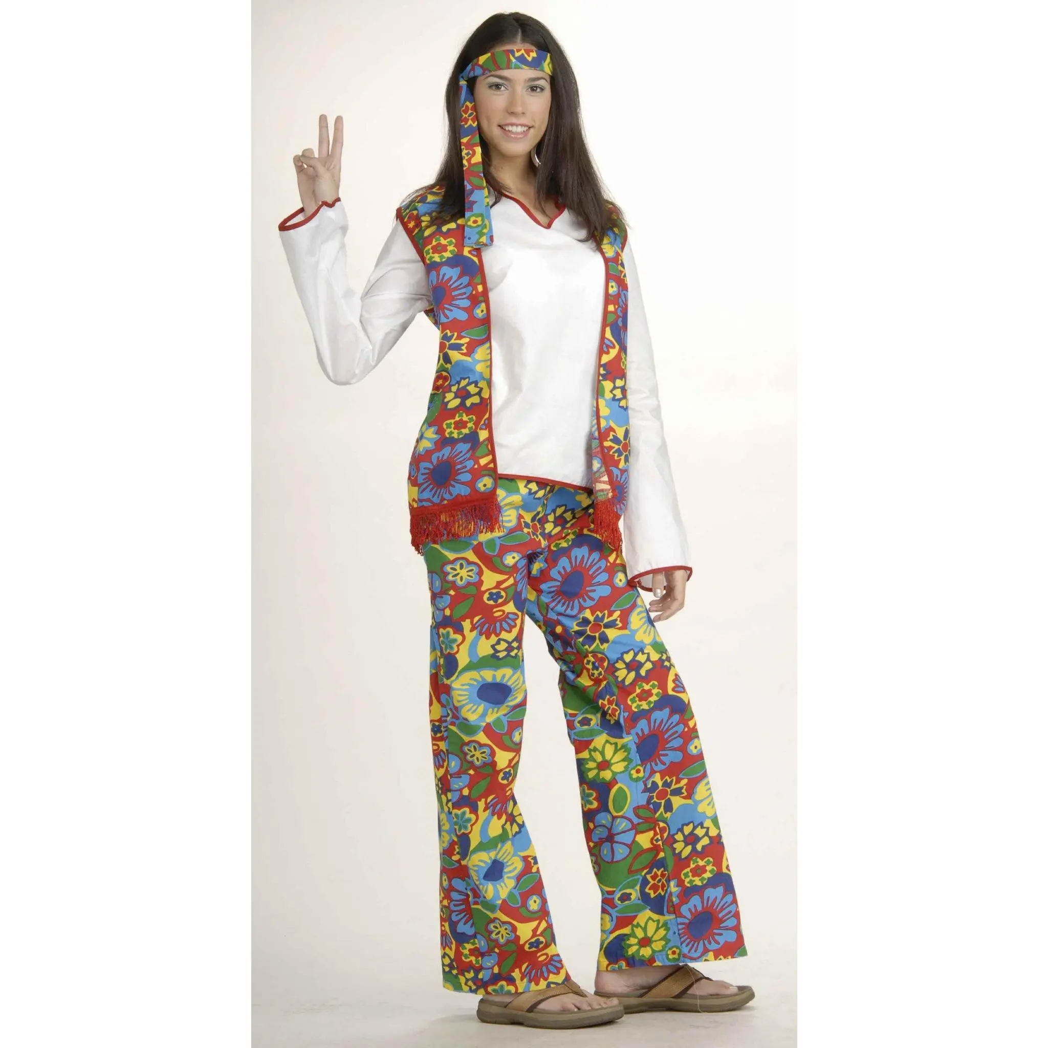 Hippie Costumes Adults Hippie Woman Halloween Costume
