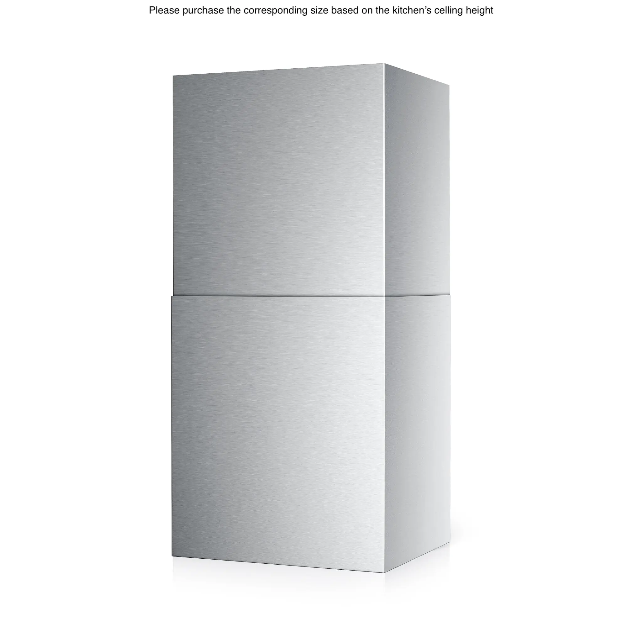 Ceiling Decorative Cover For Inclined Vent Series Range Hoods