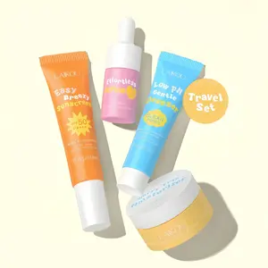 Ceramide Skincare Travel Kit Hydrating and Moisturizing Sun Protection Travel and Daily Care for Skin Barrier