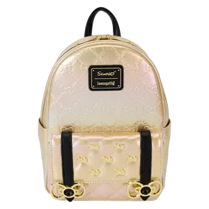 Sanrio Hello Kitty 50th Anniversary Metallic Gold Mini Backpack Sanrio Hello Kitty 50th Anniversary Metallic Gold Mini Backpack