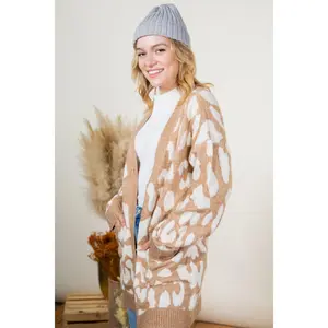 Mocha Leopard Cardigan