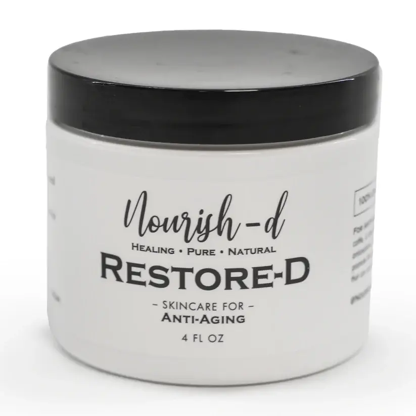 Nourish-D Tallow Anti-Aging Skin Moisturizer for Face & Neck – 100% Natural Grass-Fed Tallow with Vitamin E & Collagen Boost for Wrinkle Prevention – 10g