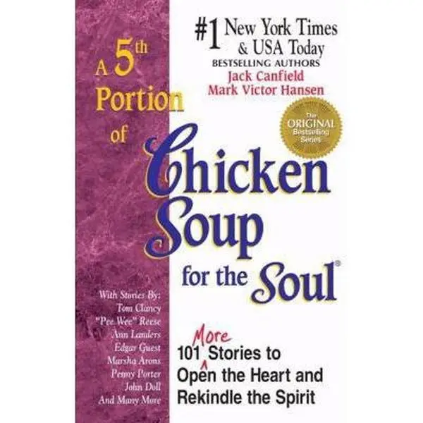 USED Book - A 5th Portion of Chicken Soup for the Soul: 101 More Stories to Open the Heart and Rekindle the Spirit by Jack Canfield (Paperback) - english