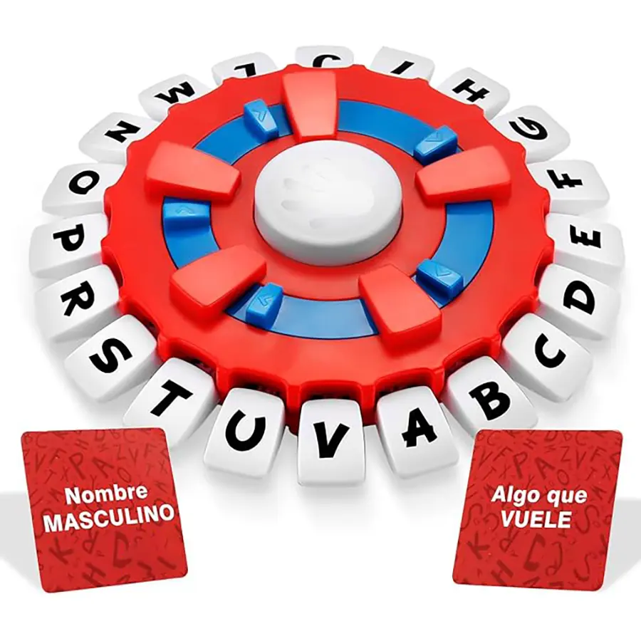 Spanish Word Game for Kids & Adults, Educational Spanish Vocabulary Learning Game, Fun Family Party Board Game for Classroom, Home, and Group Activities