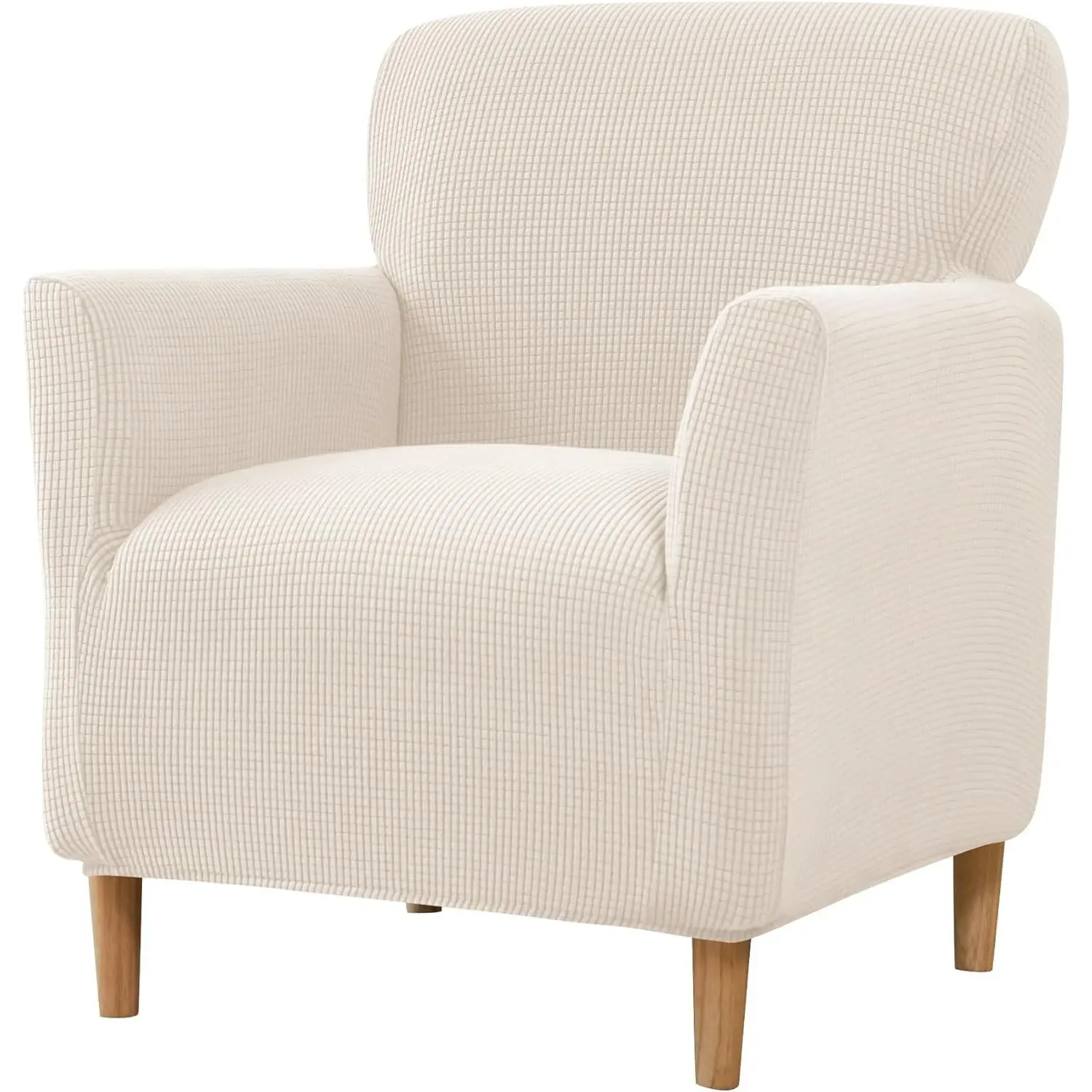 Stretch Floral Banquet Armchair Slipcover with Arms - 92% Polyester, 8% Spandex, Anti-Slip Furniture Protector for Dogs, Home Living Room Decor (Style 03)