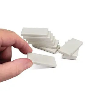 White Streak Plates, Geology Tools, Streak Plates for Minerals, Mineral Test Kit, Rock Test, Hardness Test Kit, Science School Lab Supplies & Consumables, Scratch Plates