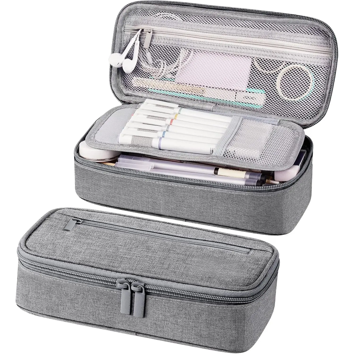 Pencil Case, Large Storage Organizer for Stationery,  - to - School Essential, Teacher  - have, Big Pencil Pouch, Marker Case School Supplies for College & High School