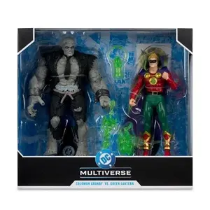 DC Multiverse Green Lantern Justice Society of America vs Solomon Grundy Megafig Action Figure 2-Pack