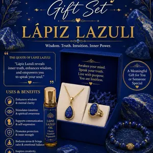 Lapis Lazuli Jewelry Set, Fashion Unisex Costume Accessory, Gifts for Women, Female Necklaces for Women
