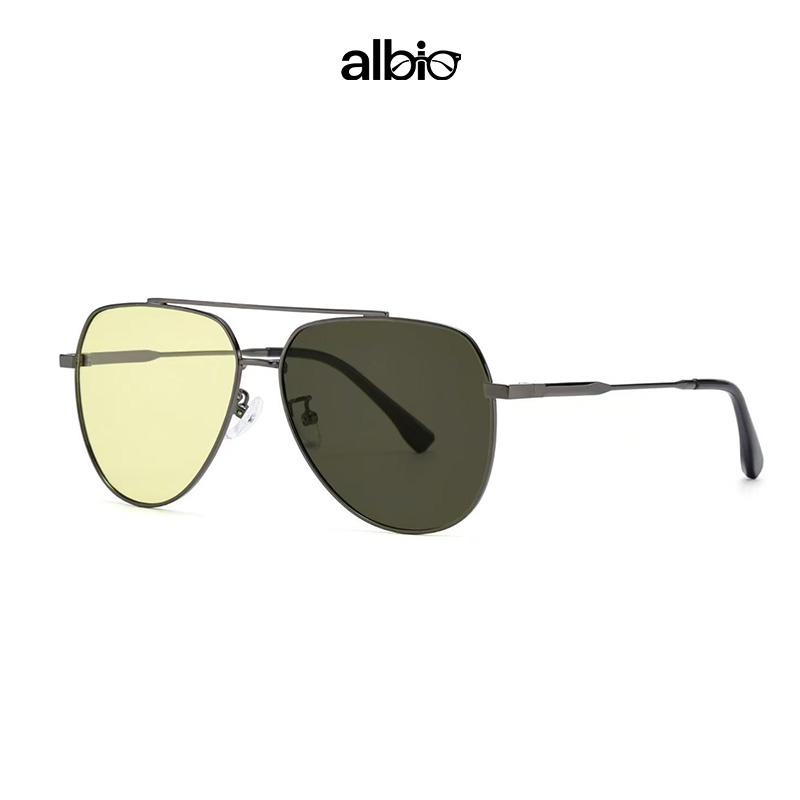 Alloio The latest fashionable sunglasses, gradient-colored glasses, suitable for sports, parties, driving, street photography trendy glasses for both men and women, with multiple color designs