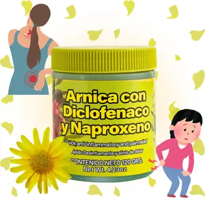 Viral Arnica Gel (Massage Balm) muscular 125g (4.2oz) - Full Body Muscle Massage Support Herbal Pomada | Soothing Full-Body Care