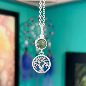 Gaia Devotional Charm – Goddess-Inspired Crystal Necklaces | Altar Talisman | Traveling Altars for Daily Connection & Devotion