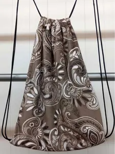 Light Taupe Paisley Backpack