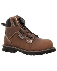 Rocky Women's 6" Grindstone Xtr Boa&Reg; Work Boot Composite Toe - Rkk0523