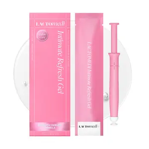 LACTOMEDI Intimate Refresh Gel for Women (4pcs) | Lactic Acid, Vitamin C & Pineapple Extract | pH Balance & Odor-Care Freshness | Single-Use Applicators