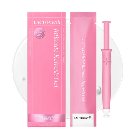 LACTOMEDI Intimate Refresh Gel (4pcs) | Lactic Acid + Pineapple Extract | Daily Odor-Care Gel for Freshness